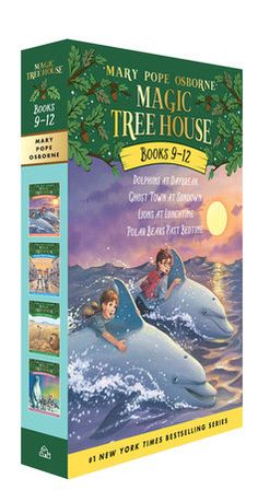 mary pope ormonde's magic tree house books 9 - 12 complete set