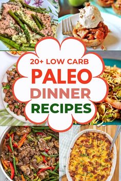 20 low carb paleo dinner recipes