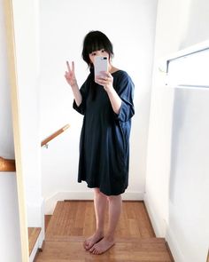 Brooklyn New York, Navy Dress, Handmade Clothes, Brooklyn, Loose Fitting, New York, Navy, How To Wear, Dresses