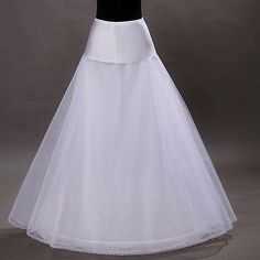 Silhouette:Princess; Hemline / Train:Long Length; Look After Me:Wet and Dry,Wash separately; Gender:Women's; What's in the box:Petticoat; Types:Crinoline,Under Skirt,Tutu,Petticoat Hoop Skirt; Style:1950s; Includes:Petticoat; Elasticity:Micro-elastic; Occasion:Festival,Party,Performance; Material:Polyster; Age Group:Adults'; Pattern:Solid Colored; Net Weight:0.4; Listing Date:03/25/2019; Clothing Length:; Base Categories:Costumes  Accessories; products source:supplier Crinoline Wedding Dress, Wedding Dress Styles Chart, Petticoat For Wedding Dress, Hoop Petticoat, Wedding Dress Petticoat, Slip Wedding Dress, Robes Vintage, Hoop Skirt, Wedding Skirt