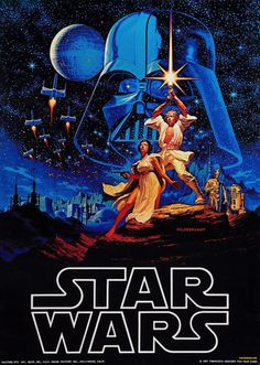 an advertisement for the star wars movie