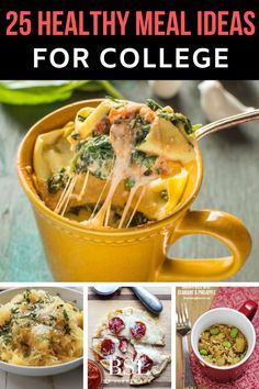 25 healthy meal ideas for college that are easy to make and great for the whole family