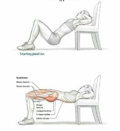 an image of a man doing exercises on the back and side planks in different positions