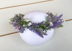 This stunning floral crown features lavender flowers as well as some little white flowers and greenery. It has an adjustable tie at the back so it will fit children with a head size of 2 years + through to adults. It will be ideal to wear at a wedding, a baby shower, the races, a hen's night or bridal shower, a party, a festival and in portrait photo sessions. It will also make an ideal fairy halo. This floral crown will be posted from Brisbane, Australia. Fairy Halo, Wedding Photo Shoot, Crown Flower, Lavender Floral, Hens Night, Brisbane Australia, Head Piece, Lavender Flowers, Floral Crown