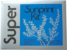 an image of a box of super sunprint kit for painting and decorating plants