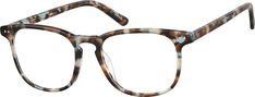 Our hand-polished ultra-thin acetate eyeglasses are designed for all-day comfort and style. These square glasses feature a fashionable keyhole bridge. The wide eyeglasses comes in the following glossy options: tortoiseshell or black with red interior and red/white/black temple arms. Spring hinges provide added comfort. This style also comes in a medium size. | Zenni Square Prescription Eyeglasses Pattern Tortoiseshell Plastic Face Frames, Womens Glasses Frames, Blueberry Oatmeal, Four Eyes, Cool Glasses, Cute Glasses, Round Eyeglasses, Red Interior