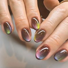 Eye Nails Design, Cat Eye Nails Design, Marilyn Nails, Eye Nail Art, Nail Trend, Eye Nails, Inspo Pics, Nails Only, Cat Eye Nails