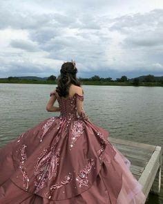 Dark Pink Wedding Dress, Birthday Dress Glitter, Debut Gowns