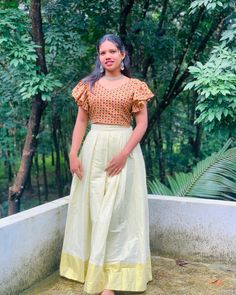 THAARAKAM‘ Onam series 🌺 🚨PRE BOOKING STARTED 🚨 Unveiling our Onam special Combo🎀 product details ⤵️ KANTHA UMBRELLA CROP TOP Material ; COTTON UMBRELLA SLEEVES Neck :Diamond NECK Length 15“ Sleeves can be customizable 😌 KASAVU SKIRT Material : TISSUE Length 40“ YOU CAN BUY SINGLE PIECES TOO For more details * Dm @ko10_._ *whatsapp us on +917907443973☎️ Available size : S M L XL XXL XXXL love it🎀 Onam Skirt And Top Designs 2024, Onam Skirt And Top, Onam Skirt And Top Designs, Kasavu Skirt And Top, Skirt And Top Designs, Umbrella Sleeves, Onam Dress, Kerala Saree Blouse, Onam Special