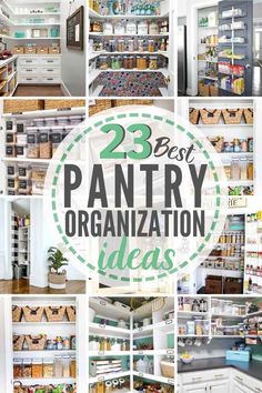 the best pantry organization ideas for any type of kitchen or dining room in your home