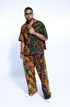 PRODUCT DETAILS: Designed in the U.S., hand-crafted in Africa Delivery within 2 weeks Multiple prints available This exceptional, Igbo Traditional multi-colored shirt and pants set, made of unique cotton African Isi Agu print fabrics, will make you stand out with the pops of color and provide a nice, laid back sense of style! This unisex shirt & pant can be worn as evening wear to various events such as weddings, dinner parties and other formal occasions. FABRIC CARE: Dry Clean. Hand Wash. Machine Wash. SIZE CHART: Casual Cotton Matching Pant Set, Cotton Short Sleeve Matching Pant Set, Cotton Short Sleeve Pant Set, Cotton Relaxed Fit Matching Pant Set, Cotton Pant Set With Relaxed Fit, Cotton Short Sleeve Pant Set For Loungewear, Cotton Short Sleeve Loungewear Pant Set, Cotton Pant Set With Short Sleeves, Short Sleeve Cotton Pant Set For Loungewear