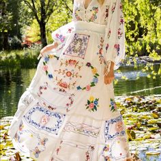 Found Another Size That Suited Me Better, Such A Statement Piece! Cottage Dress, Embroidered Maxi Dress, Long Sleeve Maxi, Cut Work, Outfits Casuales, Long Sleeve Maxi Dress, Floral Embroidery, Effortless Style, Day Dresses