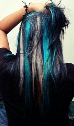 Blue silver black Grey Balayage, Peekaboo Hair Colors, Undercut Haircut, Peekaboo Hair, Hair Color Streaks, Hair Color And Cut, Cool Hair Color, Undercut, Hair Today