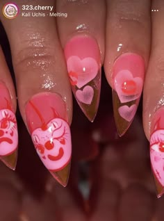 Uñas Soft Gel, Uñas Cute, January Nail, Nails Art Designs, Nail Idea, Soft Gel, Illustrations Art, Punk Grunge, Nail It