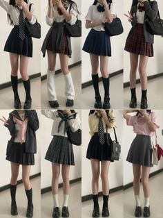 School Outfits Korean Style, Japanese School Outfits, Duck Outfit, Cos Clothing, Preppy Chic Outfits, Uniform Outfits, Outfit Korean Style, Simple Style Outfits, Clothing Design Sketches