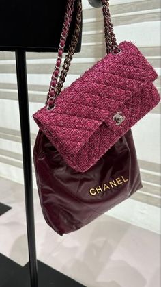 Chanel Bag 2023, Chanel Bag Collection, Pink Chanel Bag, Expensive Bag, Bag Obsession, Girly Bags