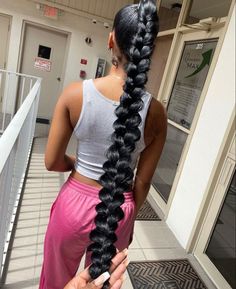 Bohemian Braid, Braided Ponytails, Hairstyles For Straight Hair, Beauty Redefined, Braid Ponytail, Sleek Ponytail Hairstyles, Stylish Hairstyles, Black Ponytail Hairstyles, Braided Hairstyle