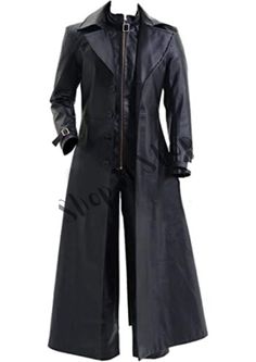 Description: Classic  Black Leather Trench Coat Best Gift For Him ------------------------------------------- 100% Genuine Leather Button closure Dry Clean Only Soft inner lining | Albert Wesker Costume Coat Long length style | Evil Costumes For Men Lapel style collar | Evil Knight Costume Albert Wesker Coat Premium stitching | Halloween Costumes Black Leather Coat Please Check Our Size Chart at the End of the Images Section - Leather Trench Coat Men Return Policy: We offer full refund within 15 Resident Evil 5, Albert Wesker, Black Trench Coat, Black Leather Coat, Black Costume, Trench Coat Men, Leather Trench, Trench Jacket, Trench Coat Black