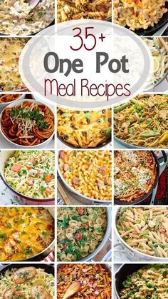 25 one pot meal recipes that are delicious and easy to make