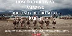 Retirement Reception, Usmc Retirement, Retirement Pictures, Retirement Ceremony, Slumber Party Invitations