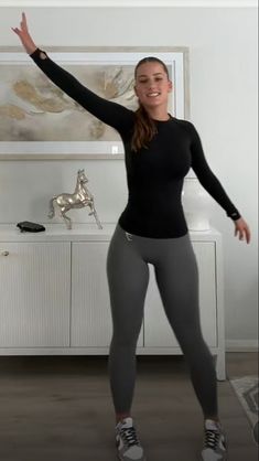 Mode Zara, Gym Outfits, Legging Outfits