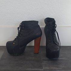 Minor Flaw As Shown Jeffrey Campbell Lita, Jeffrey Campbell Shoes, Leather Boot, Black Leather Boots, Jeffrey Campbell, Shoes Heels Boots, Types Of Shoes, Bootie, Shoes Women Heels