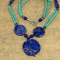 "32.6 grams, 2mm - 30mm, 21\" Multi-strands Beaded Lapis Lazuli Pendant Necklace ATS Statement, oval, round shape, Green Synthetic Turquoise. Ep157 Weight: About 32.6 Grams or so Lapis Beads: About 17mm-30mm Lapis Beads Thickness: About 4-5mm Nephrite Beads Size: 1mm x 2-3mm Length: About 21\" or so The exact item will be delivered. I list one by one. So, purchase with confidence. I do offer combined shipping." Crystal Egg, Lapis Lazuli Pendant, Selenite Crystal, Tea Light Candles, Multi Strand, Healing Stones, Lapis Lazuli, Round Shape, Turquoise Necklace