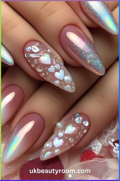 If you are doing something special for Valentine’s Day, why not decorate your nails with Valentine’s day nail art? Nail designs for Valentine’s Day usually include hearts or roses, and traditional Valentine’s Day colors, like pink, red and white. This post lists 30 ideas for Valentine’s Day Nails. Trendy, short designs, simple, gel, acrylic, pink, square, french tip, black, acrylic coffin, pink and red, short almond, simple Nails With A Heart Design, Nails Trendy Short, French Tip Black, Russian Nails, Square French Tip, Cutout Art, Art Nail Designs, Square French, Acrylic Pink