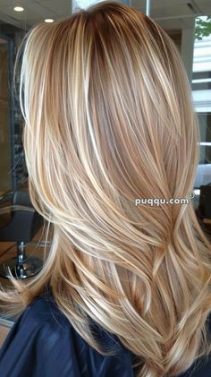 Strawberry Blonde With Dimension, Dark Blonde To Brunette, Dark Blonde Hair With Highlights And Lowlights, Swirl Hair Color, Chunky Lowlights For Blondes, Highlight And Lowlights Blonde, Blonde To Brunette, The Wet Look, Hair Color Inspiration