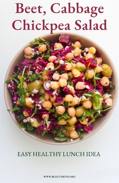 the book cover shows a bowl filled with vegetables and chickpea salad