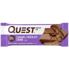 quest bar caramel chocolate chunk