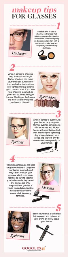 Eyeglass Makeup Look, Eyeliner For Glasses Wearers, Makeup For Eyeglass Wearers, Makeup Tips For Glasses Wearers, Eye Makeup For Glasses Wearers, Makeup Looks With Glasses, Eye Makeup With Glasses, Makeup For Glasses Wearers, Eyeglasses Makeup