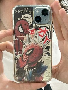 Phone Case Ideas Spiderman, Iphone 16 Cover, Phone Cover Ideas Aesthetic, Punk Phone Case, Spider Man Phone Case, Aesthetic Phone Case Ideas, Aesthetic Spider