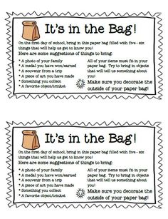 two stamps with the words it's in the bag and its in the bag