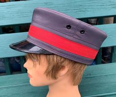 Used in Excellent vintage condition Train Conductor Hat, Conductor Hat, Train Conductor, Vintage Train, Bucket Hats, Hat Making, Festival Season, Caps Hats, Accessories Hats