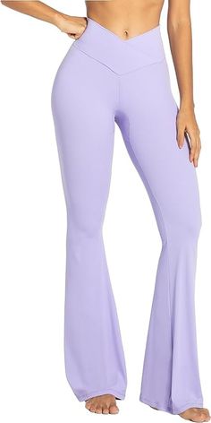 Amazon.com: Sunzel Flare Leggings, Crossover Yoga Pants with Tummy Control, High-Waisted and Wide Leg : Clothing, Shoes & Jewelry Flare Legging, Flared Leggings, Yoga Pant, Flare Leggings, Dressed Down, Flare Pants, Crossover, Yoga Pants, Gym Workouts