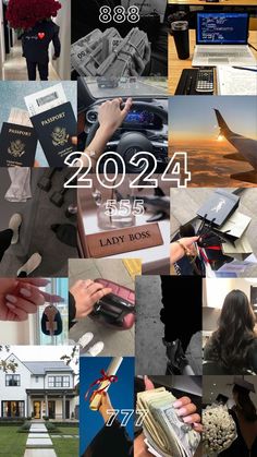 a collage of photos with the words 2020 - 24