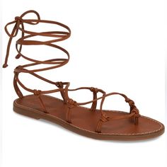 Nwot Madewell "The Boardwalk" Lace Up Sandals Made Of Rich, Smooth Leather With Tassel-Trimmed Gladiator Laces And Knotted Posts, These Sandals Are Destined To Be The Pair You Reach For As Often As Your Favorite Jeans. Leather Upper. Man-Made Sole. Pet & Smoke Free Home Leather Lace-up Sandals With Round Toe For Vacation, Flat Heel Leather Lace-up Sandals For Beach, Leather Ankle Strap Lace-up Sandals For Vacation, Flat Leather Lace-up Sandals For Vacation, Leather Closed Toe Lace-up Sandals For Vacation, Summer Leather Lace-up Sandals For Vacation, Summer Lace-up Leather Sandals For Vacation, Leather Lace-up Sandals With Round Toe For Beach, Brown Leather Summer Lace-up Sandals