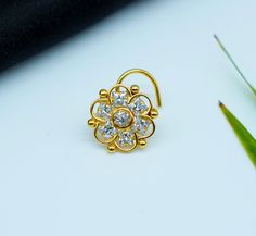 Product Detail : - Material : - 925 Sterling silver, Cubic zirconia gem stone with Micron gold plating,nickle free Plating Color : -  Gold Stone Color: 'White (as per Image) Width : - 12 mm  Wire Gauge size : - 22 Gauge / 0.62 mm                                    20 Gauge / 0.80 mm                                   18 Gauge / 1.00 mm                                    16 gauge / 1.2 mm Shipping Detail: Processing Time : - 1-2  Working Day Shipping Time : - 15-20 Working days Shipping Service : Cubic Zirconia Nose Rings With Prong Setting For Wedding, Gold Cubic Zirconia Nose Rings For Wedding, Gold Cubic Zirconia Wedding Nose Ring, Wedding Nose Rings With Cubic Zirconia Prong Setting, Gold Diamond Nose Ring For Wedding, Wedding Gold Cubic Zirconia Nose Rings, Diamond Nose Studs Gift, Diamond Nose Studs For Gift, Gold Diamond Nose Studs As Gift