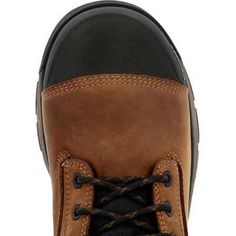 Georgia Men's Durablend Edge 6" Alloy Toe Waterproof Work Boot -Brown- GB00679 On Sale Now! This Item Ships FREE! Take the edge off your workday with the Georgia Boot DuraBlend Edge waterproof work boot. Engineered for comfort and performance, this full-grain leather boot features the ultra-comfortable AMP (Advanced Memory Polyurethane) Insole and a DuraBlend Midsole for excellent rebound and responsive comfort. This 6-inch brown lace-up boot is made with a cement construction and is equipped wi Brown Steel Toe Lace-up Waterproof Boots, Brown Steel Toe Waterproof Lace-up Boots, Brown Slip-resistant Plain Toe Work Boots, Brown Slip-resistant Lace-up Work Boots, Durable Brown Work Boots Plain Toe, Durable Brown Work Boots With Plain Toe, Brown Durable Work Boots With Plain Toe, Brown Work Boots With Plain Toe And Safety Features, Brown Slip-resistant Waterproof Boots With Closed Toe