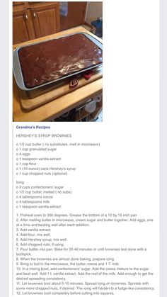 the recipe for chocolate cake is shown in an email form, and it appears to be made from scratch