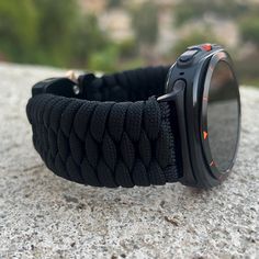 Welcome to Cording2U. We are excited to craft your new personalized custom watch band strap. Please visit our shop for more ideas https://cording2u.etsy.com/ We are a US Military Veteran Owned Business  Thank you for your support🙏 Handcrafted with 100% Nylon Paracord "MADE IN USA".   Our Products include:    ➖Custom handmade watch bands "According to You". No matter how small or big your wrist size, we will craft your perfect fitting band (wrist size picture measurement required).  ➖Variety of styles to choose from. You may order your band "As pictured", or feel free to request changes. If you don't see your favorite style in our page or watch category yet, please contact us and we can discuss your options.  ➖Variety of buckles or clasps (Prices may vary).  ➖FREE FIRST CLASS USPS SHIPPING Adjustable Black Watch Band For Outdoor, Black Paracord Bracelet Strap Watch Band, Handmade Black Apple Watch Band For Outdoor, Paracord Watch, Handmade Watch Bands, Handmade Watch, Veteran Owned Business, Watch Ultra, Samsung Galaxy Watch