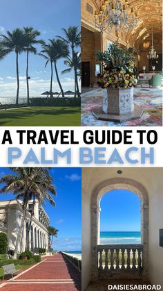 When I think of Palm Beach I think of beautifully maintained greenery, top notch resorts, and sandy beaches with inviting blue water. From the shopping to the legendary hotels you will feel like you are in a movie during your weekend in Palm Beach. Read on to discover where to eat, stay, and play in the glamorous Palm Beach, Florida.

This post is all about the perfect weekend in Palm Beach, Florida