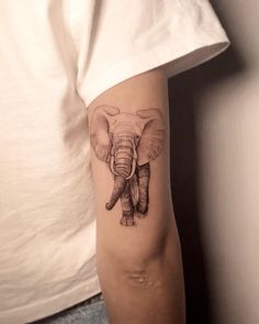 Explore 70+ Creative Elephant Tattoo Ideas - November 2024 Elephant Tattoo Ideas, Baby Elephant Tattoo, Mandala Elephant Tattoo, Elephant Tattoo Meaning, Tattoo On The Back, Earth Tattoo, Tattoo On Back, Elephant Tattoo Design