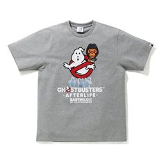 A Bathing Ape x Ghostbusters Baby Milo 2 T-shirt 'Grey' 0ZXTEM31906XG Baby Milo, Limited Edition Sneakers, Sports Sneakers, Bathing Ape, A Bathing Ape, Ghostbusters, Sport Sneakers, Latest News, Limited Edition