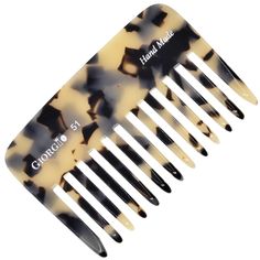 PRICES MAY VARY. Small 3.75 inch Wide teeth comb for a daily hair care. This wide-tooth comb is designed to painlessly glide through hair without pulling, preventing breakage and without scratching the scalp. Easily detangles all hair types. Eliminate knots and tangles effortlessly from natural, thick, wavy and curly hairs, It will help style the hair without losing volume. Rounded tips for sensitive scalps Small wide tooth detangler comb, very flexible, long lasting, hand saw-cut by special cir Detangle Curly Hair, Hair Poof, Detangling Comb, Handmade Comb, Curly Wavy Hair, Pocket Comb, Natural Hair Oils, Sensitive Scalp, Wavy Curly Hair