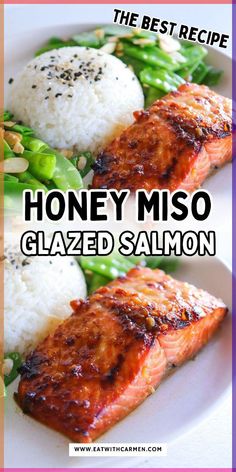 the best recipe for honey miso glazed salmon