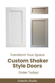 #shakerdoors #cabinet #doors #homerenovation #kitchen  #eclecticstudio #customdrawers #shakerdrawerfronts Eclectic Studio, New Cabinets, Shaker Style Doors, Frederick Md, New Cabinet, Kitchen Decor Items, Custom Woodworking, Shaker Style, Drawer Fronts