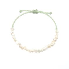 "FREE SHIPPING ON ORDERS OVER US$20! Durable, waterproof kids bracelet made of Linhasita® waxed cord from Brazil and freshwater pearls. CHOKING HAZARD! Not for children under 3 years of age. Use with adult supervision only. ▼MATERIALS LINHASITA® waxed polyester cord /made in Brazil Since 1975 Linhasita® produce Polyester Threads in the city of Itatiba, in the state of São Paulo. The waxed polyester cord is composed of high tenacity polyester filaments. Original Linhasita® waxing technology diffe Casual Adjustable Pearl Charm Jewelry, Adjustable Casual Pearl Charm Jewelry, Casual Adjustable Pearl Jewelry, Adjustable Pearl Beaded Bracelets In Casual Style, Casual Handmade Adjustable Pearl Bracelet, Casual Adjustable Handmade Pearl Bracelet, Handmade Adjustable Casual Pearl Bracelet, Pirate Party Favors, Vintage Birthday Parties