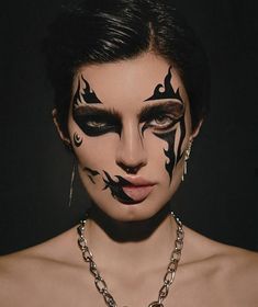 Anarchy Art, Vampire Bride, Canon Printer, Edgy Makeup, Makeup Tattoos, Crazy Makeup, Creative Makeup Looks, Halloween Makeup Looks